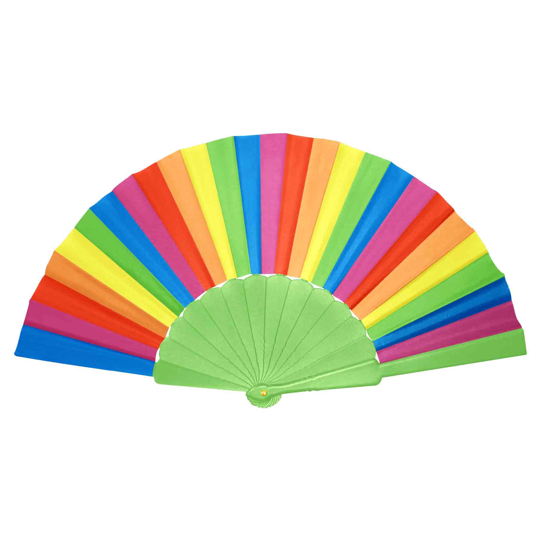 FlyFlyPromos - 9" Plastic Folding Hand Fan Image 15 - Promotional Product